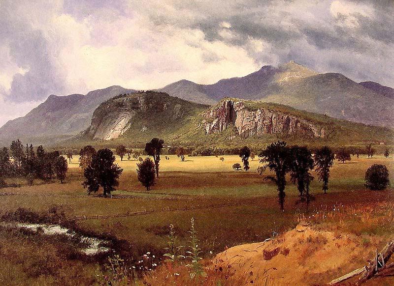 Albert Bierstadt Moat Mountain, Intervale, New Hampshire oil painting picture